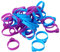 40 Pcs Pastry Bag Ties, Reusable Silicone Icing Piping Bag Ties, Icing Bag Clips Decorating Bags Ties for Cookies, Cupcakes, Pastry Baking