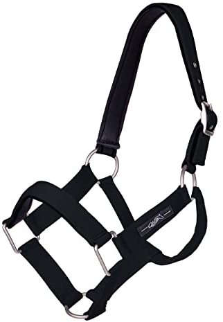 QHP Halfter Extra stark (Vollblut, Schwarz)