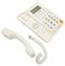 Telefono Cablato Telefono con Filo con Pulsante Grande Schermo a 16 Bit Splitter Interfaccia Cavo di Protezione per Soggiorno in Ufficio (#2)