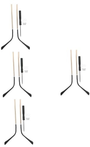 OSALADI 4pairs Metal Eyeglass Temple Replacement Arms for Glasses Spectacle Arms Legs Comfortable and Easy to Install