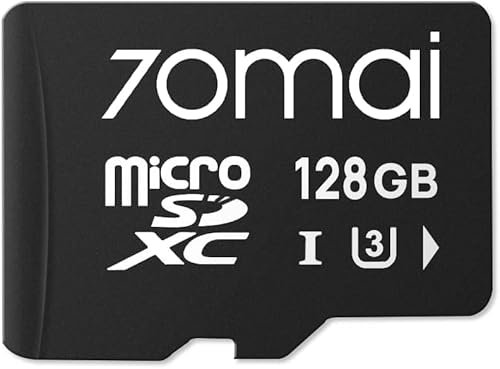 70mai Scheda microSD da 128GB per Dash Cam Auto A810, A510, A500S, M310 and M300