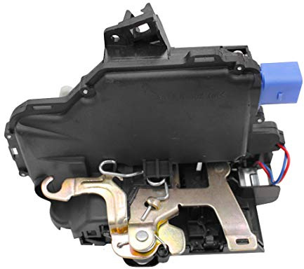 TOOWGM Meccanismo centrale attuatore serratura porta posteriore destra 6 perni Per VW Polo Transporter T5 New Beetle Per Seat Ibiza Cordoba Per Skoda Fabia Superb Roomster 3B4839016AN 3B4839016AG