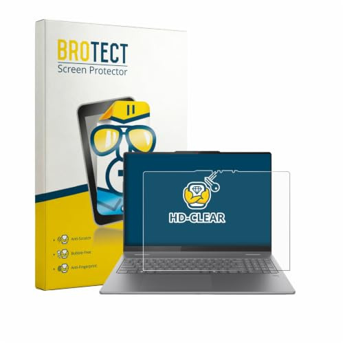 BROTECT Schutzfolie für Lenovo Yoga 7a 2-in-1 Gen 11 16 | Transparenter Displayschutz Made in Germany Klare Displayschutz-Folie Clear Einfache Montage Case-Friendly Displayfolie