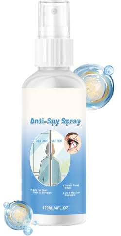 Qiaonan Spray de vidrio esmerilado para vidrio | 120 mililitros, efecto rápido, resistente a los rayos UV y efecto duradero, pintura en aerosol de esmerilado | para el hogar, oficina, ducha