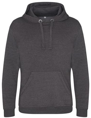 AWDis Just Hoods JH101 Heavyweight Hoodie - Charcoal - 3XL