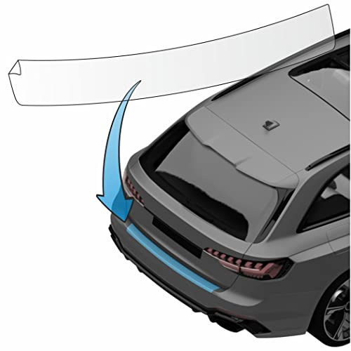 MisterLacky – Lackschutzfolie mit Rakel als Ladekantenschutz Folie passend für Volvo XC60 (II) Typ SPA ab BJ 07/2017 in transparent (150µm)