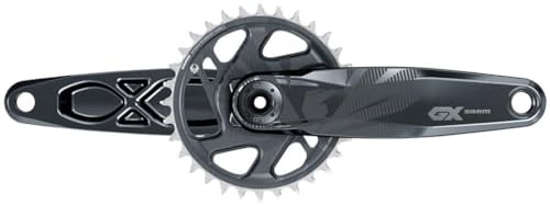 Sram Krg Gx Eagle Kurbelgarnitur Schwarz One Size
