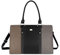 David Jones - Sac à Main Femme Grande Taille XL - Cabas Fille Cours Travail Business Multicolore - Anse Longue Sac Epaule Bandoulière Cuir PU - Porte-Document Cartable - Rose
