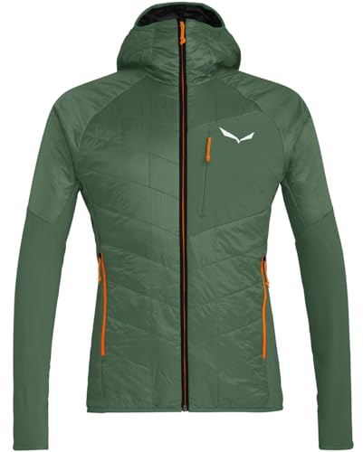 Salewa Ortles Hybrid Tirolwool Celliant Herrenjacke, Ente Grün, Medium