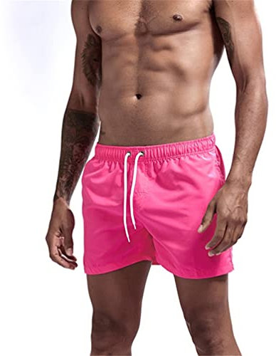 Jungerhouse Short de Bain Homme Maillot de Bain pour Vacances sur La Plage Séchage Rapide pour Piscine Natation Trunks