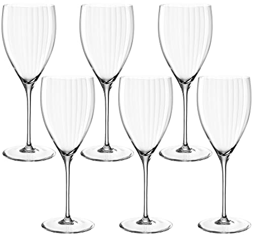 LEONARDO HOME Rieslingglas POESIA 350 ml, 6er, 069163, Glas, 350 milliliters