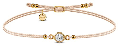 Armband Gold Zirkonia Glücksbringer