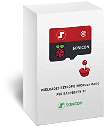 Sonicon Preloaded RetroPie Batocera Emulator MicroSD Card w/DC/PS1/FC/SFC/Sega/GB/Atari/Arcade/N64/Mame for Raspberry Pi4/4B+/400 (512GB(Greatest-Hits Collection), for Raspberry Pi 4/4b+/400)