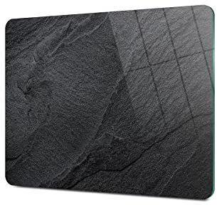 Decovetro® Schneidebrett Glas | 40 x 30 cm | Glass Cutting Board | Hygienisches und robustes Glasschneidebrett für die Küche | Kratzfest, hitzebeständig Schneidebrett ohne Plastik | Leicht zu reinigen