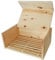 Heubergshop Zirbenbrotkasten Zirbenbrotdose aus Zirbenholz - 40 x 28 x 16,5 cm - inkl. Zirbenholz-Gitter Deckel aufklappbar