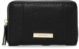 SURI FREY Ginny Zip Around Wallet Black