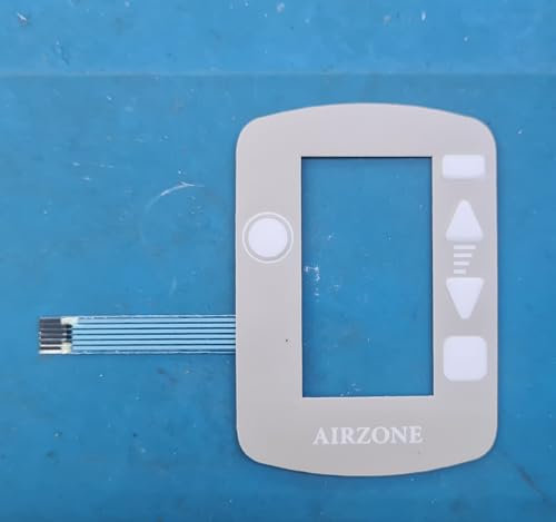 Teclado Airzone para mando de aire acondicionado por conductos, conector Jack de audio de 3.5mm, 5 botones, Membrana Flex adhesiva, Intercambiable en caliente, Control de aire acondicionado, Genérico