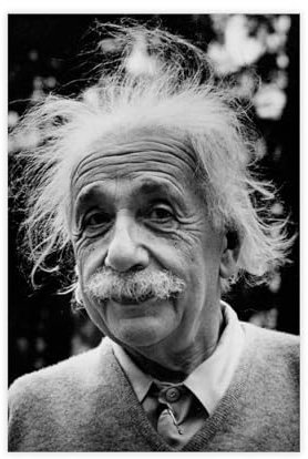 DESHVA Physiker – Albert Einstein Retro-Poster auf Leinwand, Wandkunst, Dekor, Bild, Gemälde für Wohnzimmer, Schlafzimmer, Dekoration, ungerahmt, 50 x 75 cm