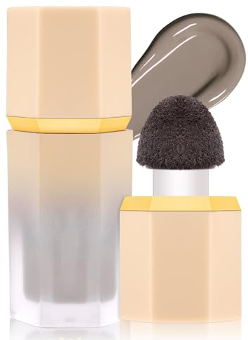 Contouring Stick, Liquid Bronzer Stick, Complexion Wand Contour Stick mit Built-in Sponge Tip, Waterproof Long Lasting Bronzer Smooth Shimmer Face Conturingstick, Make Up Highlighter Beauty Wand(02)