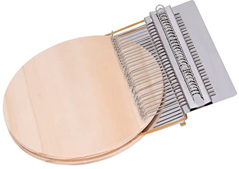 Cyrank Mini Stopfmaschine, Speedweve-Webwerkzeug, Webstuhl, Stopfwebstuhl, Edelstahlhaken, Kleines Webstuhl-Set, Schnelles Ausbessern von Kleidungslöchern, Mini-Webstuhl Für DIY-Kunst(28 Hooks)