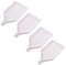 LZGOPE 4Pcs Diamond Art Painting Tray, Reusable Plastic Bead Sorting Tray, Diamond Rhinestone Gemstone Nail Art Tray, Diamond Cross Stitch Painting Dots Accessory Tool Storage Container Tray