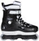 Playlife Aggressive Inline Skate Reactor - Inlineskate für Street, Skatepark und Halfpipe - Inliner Stuntskate Schwarz Gr. 37-46 mit Kizer Fluid V Frame Basic Rollen - Flat-Setup
