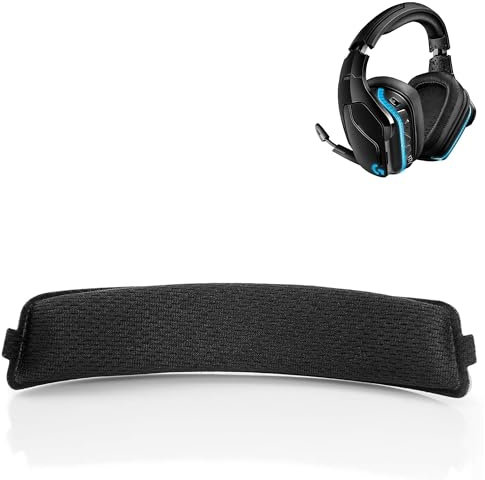 HTINDUSTRY Fascia di ricambio compatibile con le cuffie da gioco wireless Logitech G935/G635/G933/G633 Fascia di ricambio con tessuto resistente
