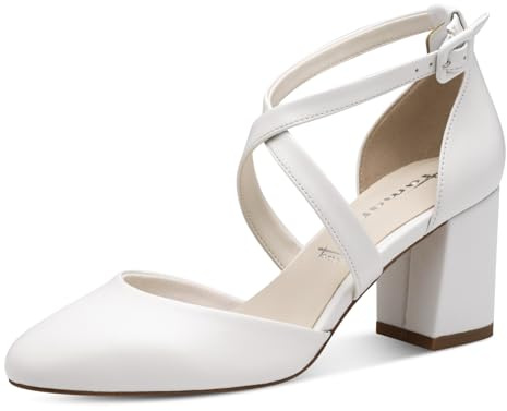 Tamaris Pumps Damen Vegan Elegant weiß,EU 36