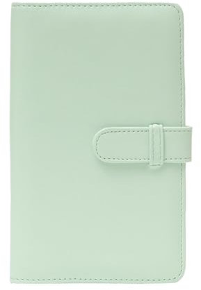 FDHBDF Fotoalben Mini-Album Polaroid-Fotoalbum Kreatives Einsteckalbum, Mint-Green,Für 6 x 8,4 cm Fotos für 108 Fotos, Ideal für Besondere Erinnerungen