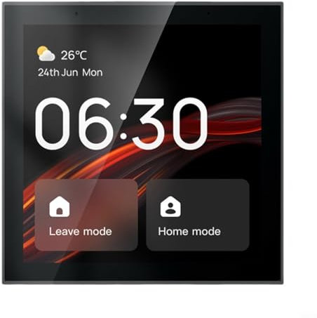Pannello di controllo touch screen intelligente da 4 pollici, centro di controllo intelligente per la casa, integrato per Alexa, telecomando per Tuya Smart per elettrodomestici ZigBee Hub