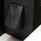 Urinal aus 304 Edelstahl, Bar-Herren-Urinal, wandmontiertes Urinal, intelligenter Sensor, Spülung, männliches Urinal (Farbe: Schwarz)
