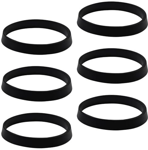 6 Piezas Anillo de Sello Cónico, VLYX Arandelas de Goma para Plomería Arandelas de Goma Anillo de Sello de Tubería de Residuos para 1 1/2 Pulgada Tubería de Desagüe Fregadero Sifón Trampa de Olores