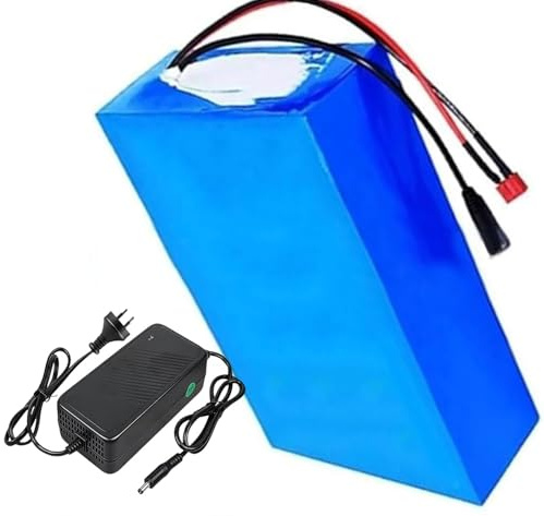 Batterie Lithium-Ion 72 V 20 Ah Pour Vélo Électrique Avec Chargeur 84 V 3 A, Référence 20S5P, Pour Vélo Électrique Et Scooter, Avec BMS Intégré. 72V 20Ah,T+JST