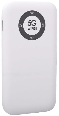 Sxhlseller Hotspot Mobile 5G, WiFi 6, Dual Band, 6000mAh, Router da Viaggio SIM/eSIM