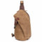AOTIAN Sling Rucksack Wasserdicht Canvas Lässiger Tagesrucksack Damen Herren ein Schulter Tasche Crossbody Umhängetasche Schultertasche