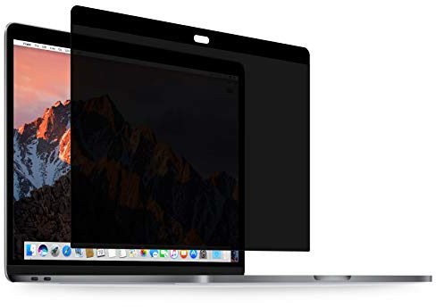 MyGadget Magnetische Sichtschutzfolie kompatibel mit Apple MacBook Pro 15 Zoll (ab 2016) - abnehmbarer Anti Spy Privacy Screen Schutz