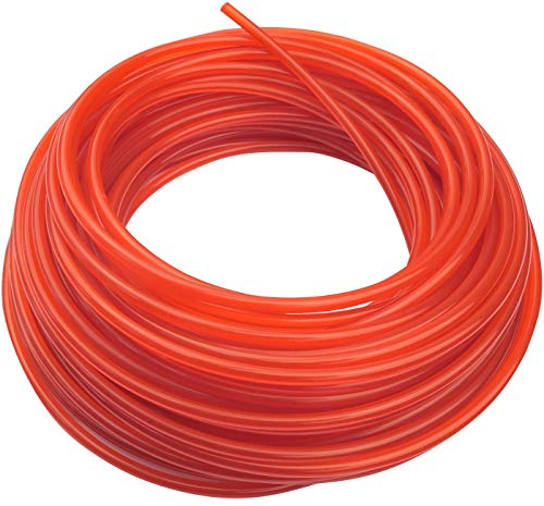 AERZETIX - C47020 - Fil de Nylon 3mm x 15m pour Tondeuse/Trimmer à Gazon - Cordon en Nylon - Profil Rond - Corde de Rechange pour Débroussailleuse/Désherbeuse - Pelouse/Coupe-Herbe - en Plastique