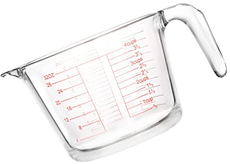 TOPBATHY Tasse à Mesurer Graduée Capacité Utilisation Domestique Et Professionnelle Outil Pratique Pour Cuisine Et Pâtisserie