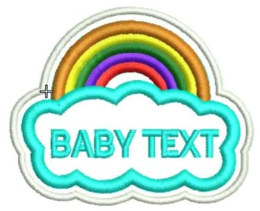 HWLY Etiquetas con nombres para niños,Etiqueta de nombre personalizada parche bordado insignia,Sello marcador ropa personalizado niños Elige (turquoise)