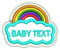 HWLY Etiquetas con nombres para niños,Etiqueta de nombre personalizada parche bordado insignia,Sello marcador ropa personalizado niños Elige (turquoise)