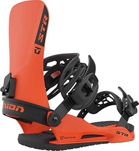 Union STR Herren Snowboard-Bindung, Orange, Größe M (36-38)