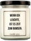 candle guy Duftkerze | Wenn ich leuchte, ist es Zeit zum bumsen. | Handgemacht aus 100% Sojawachs | 70 Stunden Brenndauer