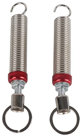 ANKROYU 2 Stück Edelstahl Verstellbare Kofferraum Gasfedern, Automatische Hebefeder, Kofferraumdeckel Stoßdämpfer, Auto Kofferraum Frühling Hebevorrichtung