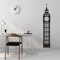 Big Ben London, entfernbarer Vinyl-Wandaufkleber, Heimdekoration, Kunst, 24 Farben erhältlich