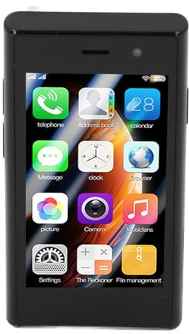 Mini Smartphone 4G Sbloccato, Cellulare Tascabile per Studenti Dual SIM da 3,0 Pollici con Fotocamera da 2 GB 16 GB 5.0 MP 2.0 MP Bluetooth 4.0, Piccolo Smartphone per Studenti