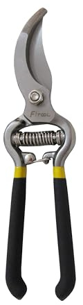Geschmiedete Bypass-Handschere, Gartenschere, mit 5/8 Zoll Schnittkapazität, ergonomischer Griff mit weichem Griff, Gartenschere 20,3 cm (Bypass)