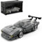 Technik Sportwagen Bausteine für BMW M1, 368 Teile Speed Champions Rennwagen Klemmbausteine mit Display Box, Geschenk für Erwachsene Autoliebhaber, Kompatibel mit L***