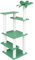 MAOHEGOU 56 Inches Large Outdoor Waterproof Cat Tower, Multi-Level Cat Tree, for Outside and Indoor Cats, with PVC Board and Cat Scratching Posts
