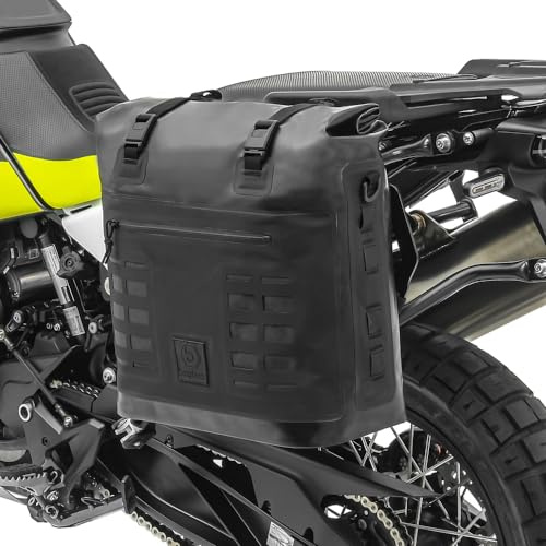 Motorrad Satteltasche IPX 35L Seitentasche wasserdicht schwarz