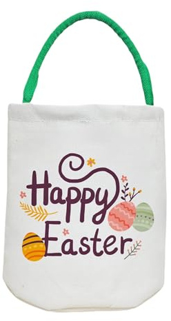 Ostertaschen, leerer lustiger Osterkorb Snack -mit großer Kapazität | Organizer -der Osterdekoration für Freundin, , Freundin, Schwester, Tochter